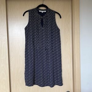 Collective concepts XS shift pleated dress floral